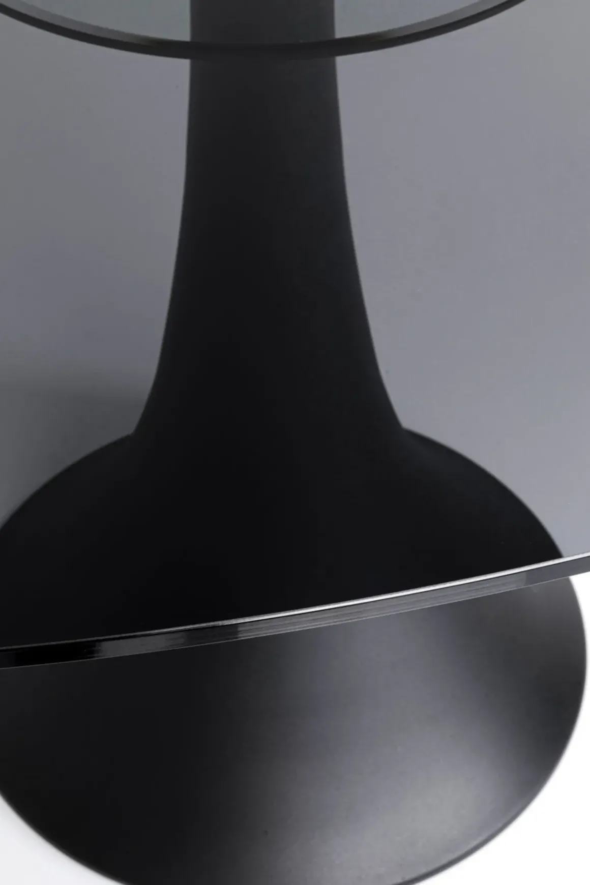 Matbord Grande Possibilita Oval - Svart glas/Svart, 180x120cm - KARE Design