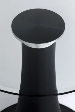 Matbord Grande Possibilita Oval - Svart glas/Svart, 180x120cm - KARE Design