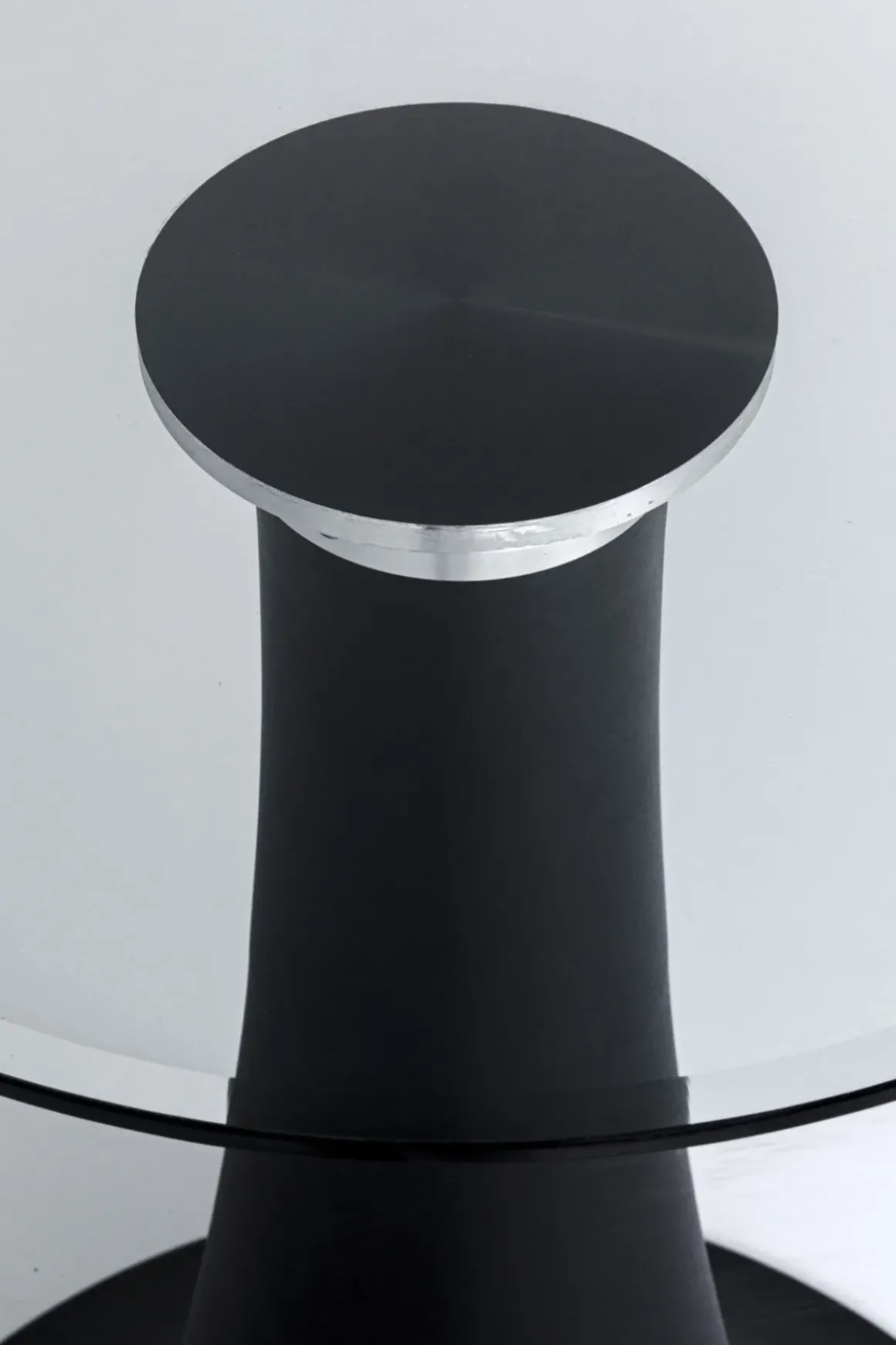Matbord Grande Possibilita Oval - Svart glas/Svart, 180x120cm - KARE Design