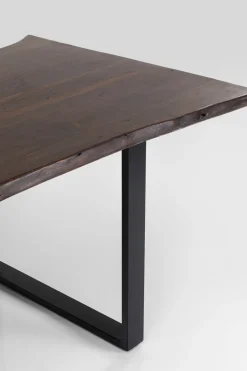 Matbord Harmony - Massivt Mörkt Trä/Svart, 180x90cm - KARE Design