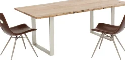 Matbord Harmony - Massivt Trä/Grå, 160x80cm - KARE Design