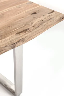 Matbord Harmony - Massivt Trä/Krom, 200x100cm - KARE Design