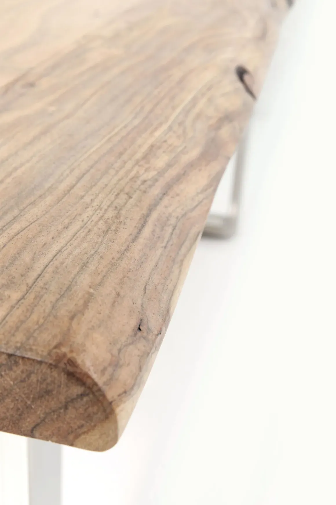 Matbord Harmony - Massivt Trä/Krom, 200x100cm - KARE Design