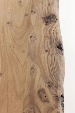 Matbord Harmony - Massivt Trä/Krom, 200x100cm - KARE Design
