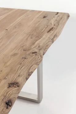 Matbord Harmony - Massivt Trä/Krom, 200x100cm - KARE Design