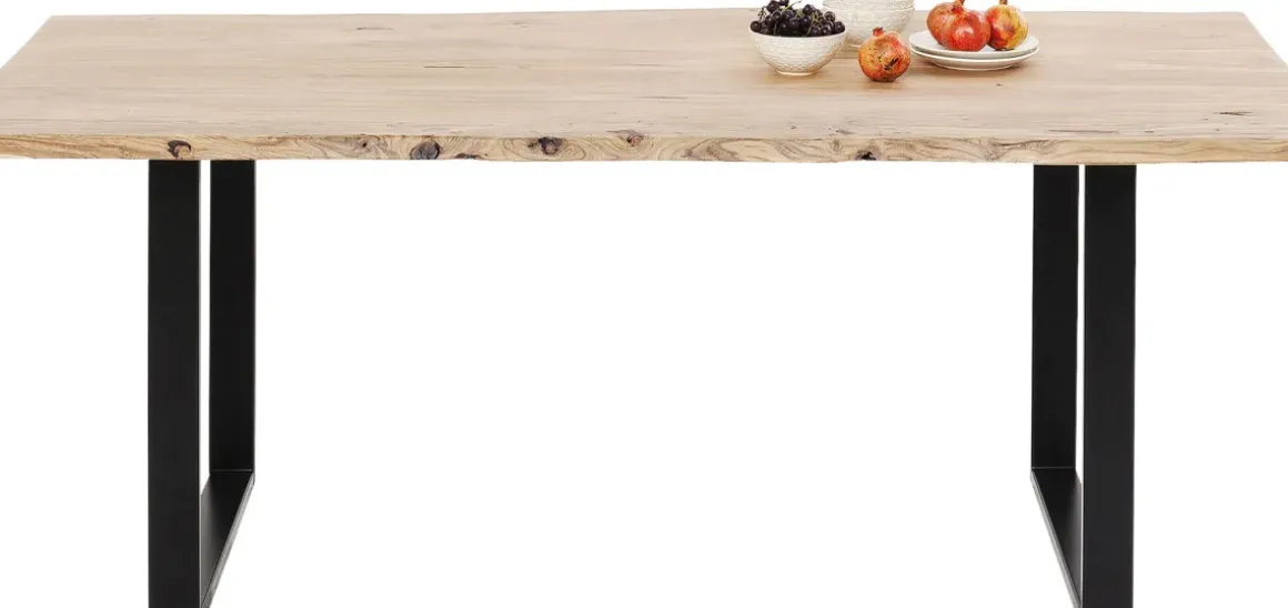 Matbord Harmony - Massivt Trä/Svart, 160x80cm - KARE Design