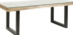 Matbord Kalif - Massivt Trä/Glas, 200x90cm - KARE Design