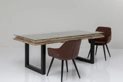 Matbord Kalif - Massivt Trä/Glas, 200x90cm - KARE Design