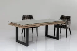 Matbord Kalif - Massivt Trä/Glas, 200x90cm - KARE Design