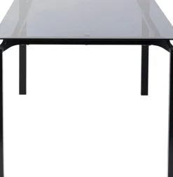 Matbord Lorenco - Svart/Tonat Glas, 180x90cm - KARE Design