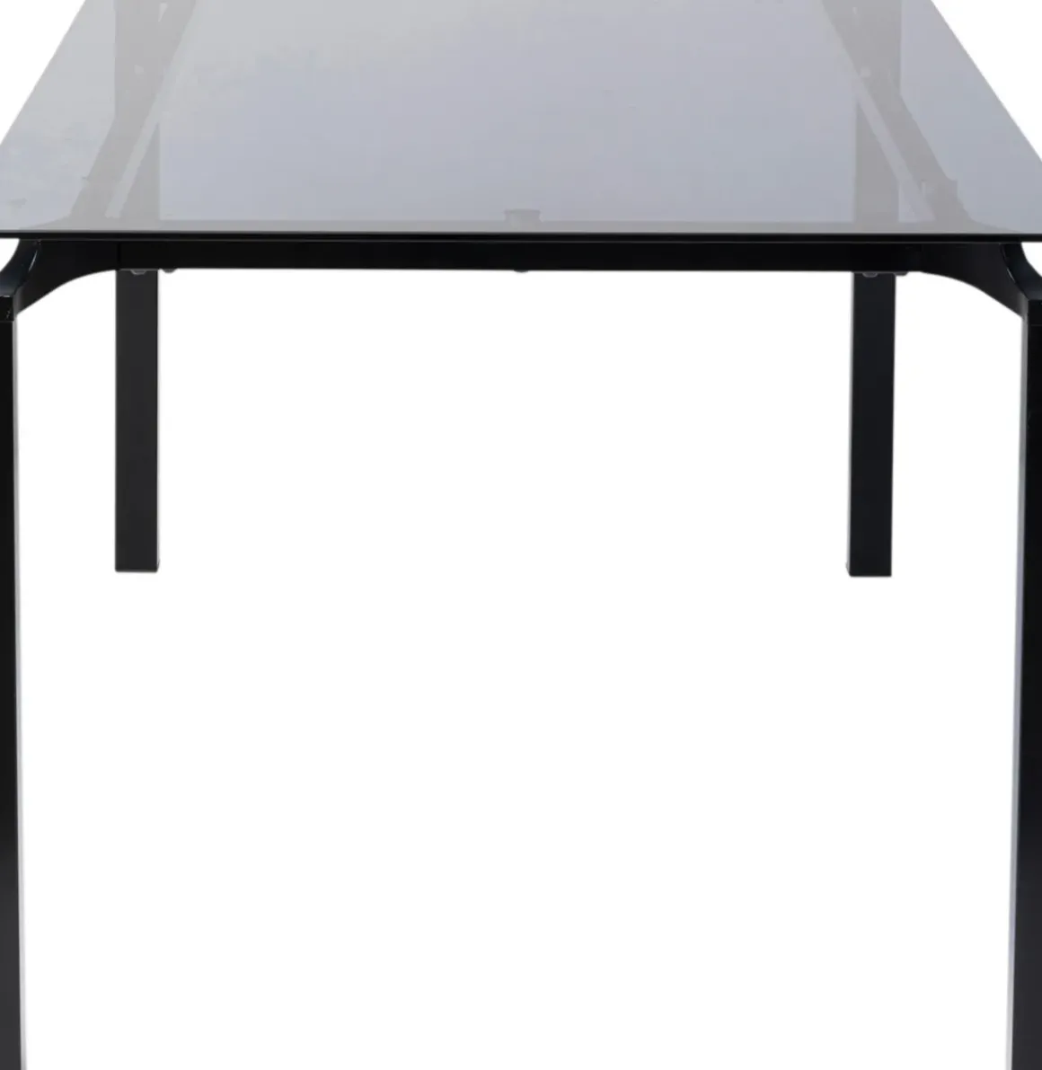 Matbord Lorenco - Svart/Tonat Glas, 180x90cm - KARE Design