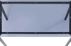 Matbord Lorenco - Svart/Tonat Glas, 180x90cm - KARE Design