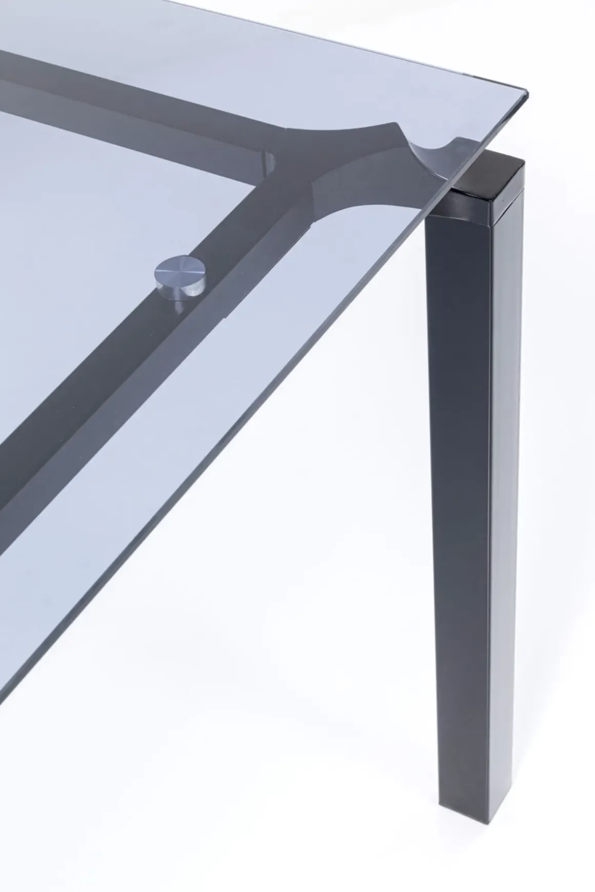 Matbord Lorenco - Svart/Tonat Glas, 180x90cm - KARE Design