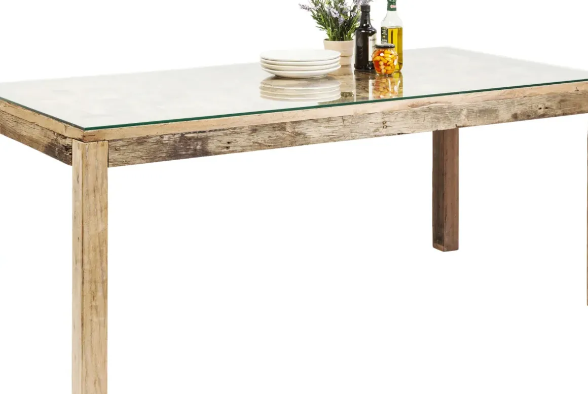 Matbord Memory - Rustikt Bord i Trä, 160x80cm - KARE Design