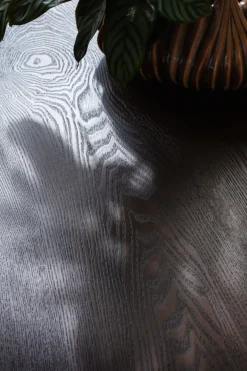 Matbord Osaka - Mörkt Trä/Borstad Mässing, 180x90cm - KARE Design