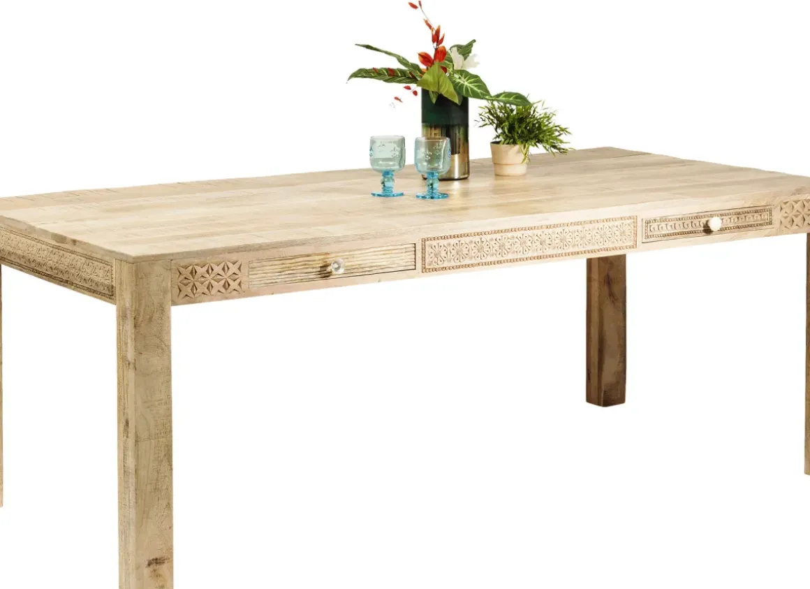Matbord Puro - Bord i Ljust Trä, 200x100cm - KARE Design