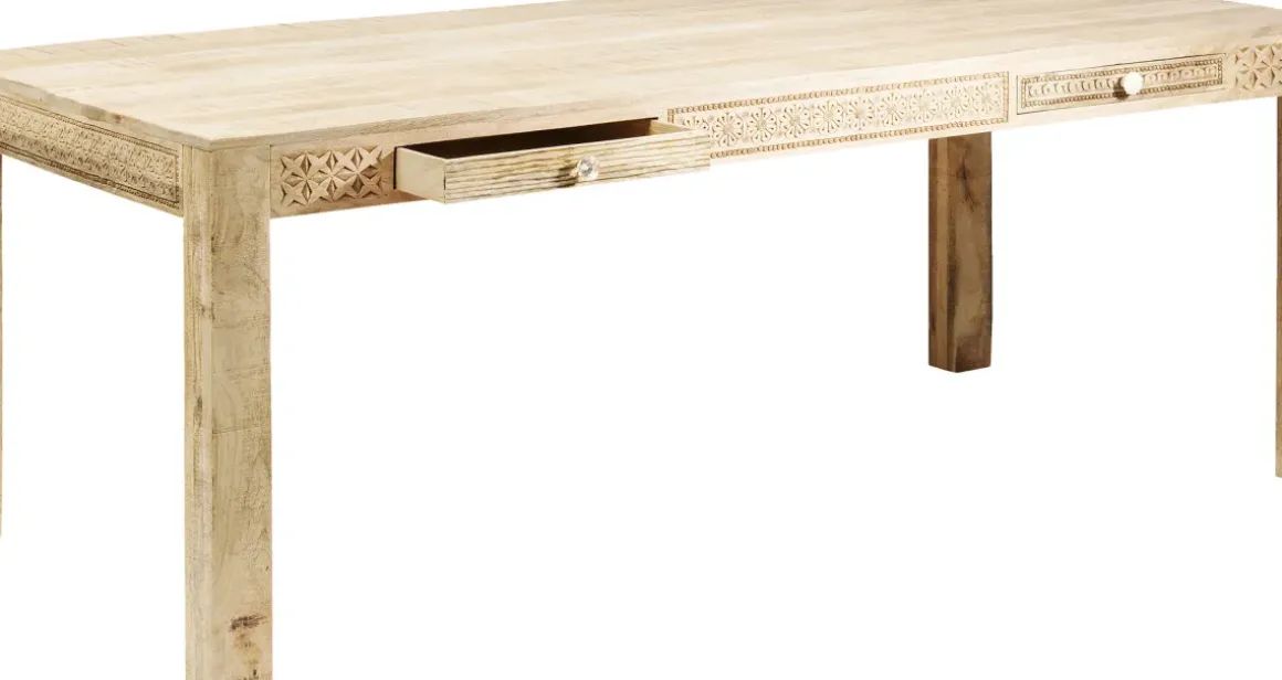 Matbord Puro - Bord i Ljust Trä, 200x100cm - KARE Design