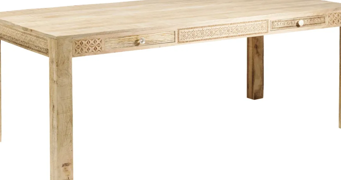 Matbord Puro - Bord i Ljust Trä, 200x100cm - KARE Design