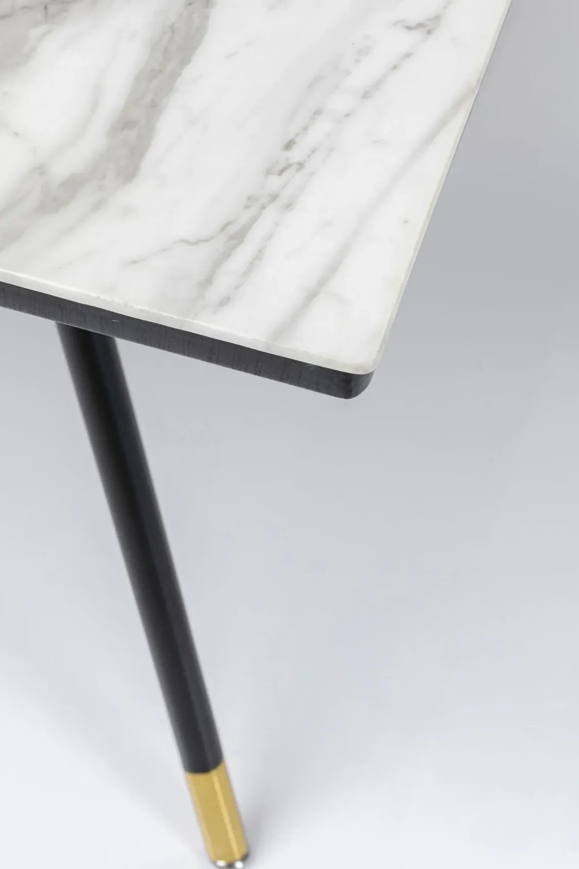 Matbord South Beach - Retro i Svart/Vit, 160x90cm - KARE Design
