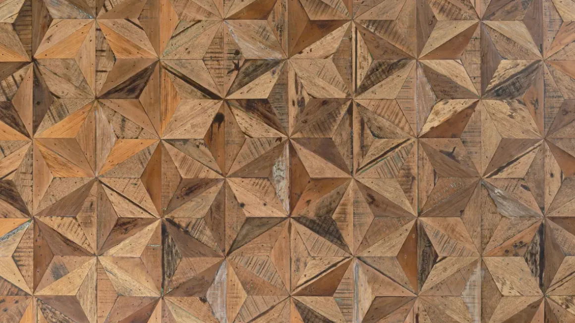 Matbord Stars - Trä/Mässing, 180x90cm - KARE Design