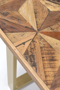 Matbord Stars - Trä/Mässing, 180x90cm - KARE Design