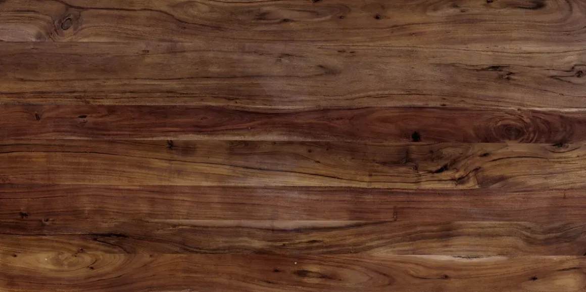 Matbord Symphony - Massivt Mörkt Trä/Svart, 160x80cm - KARE Design
