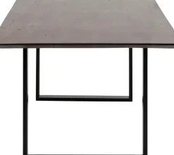 Matbord Symphony - Massivt Mörkt Trä/Svart, 180x90cm - KARE Design