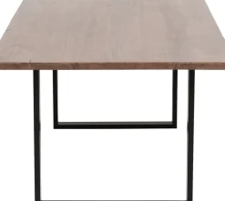 Matbord Symphony - Massivt Mörkt Trä/Svart, 200x100cm - KARE Design