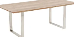 Matbord Symphony - Massivt Trä/Krom, 180x90cm - KARE Design
