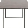Matbord Symphony - Massivt Trä/Mörk Rå Stål, 160x80cm - KARE Design