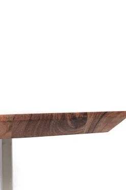 Matbord Symphony - Massivt Trä/Silver, 180x90cm - KARE Design