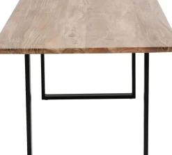 Matbord Symphony - Massivt Trä/Svart, 180x90cm - KARE Design