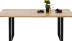 Matbord Symphony - Massivt Trä/Svart, 160x80cm - KARE Design