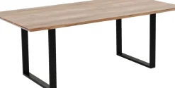 Matbord Symphony - Massivt Trä/Svart, 200x100cm - KARE Design