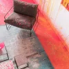 Matta Abstract - Ljus Blå, 240x170cm - KARE Design