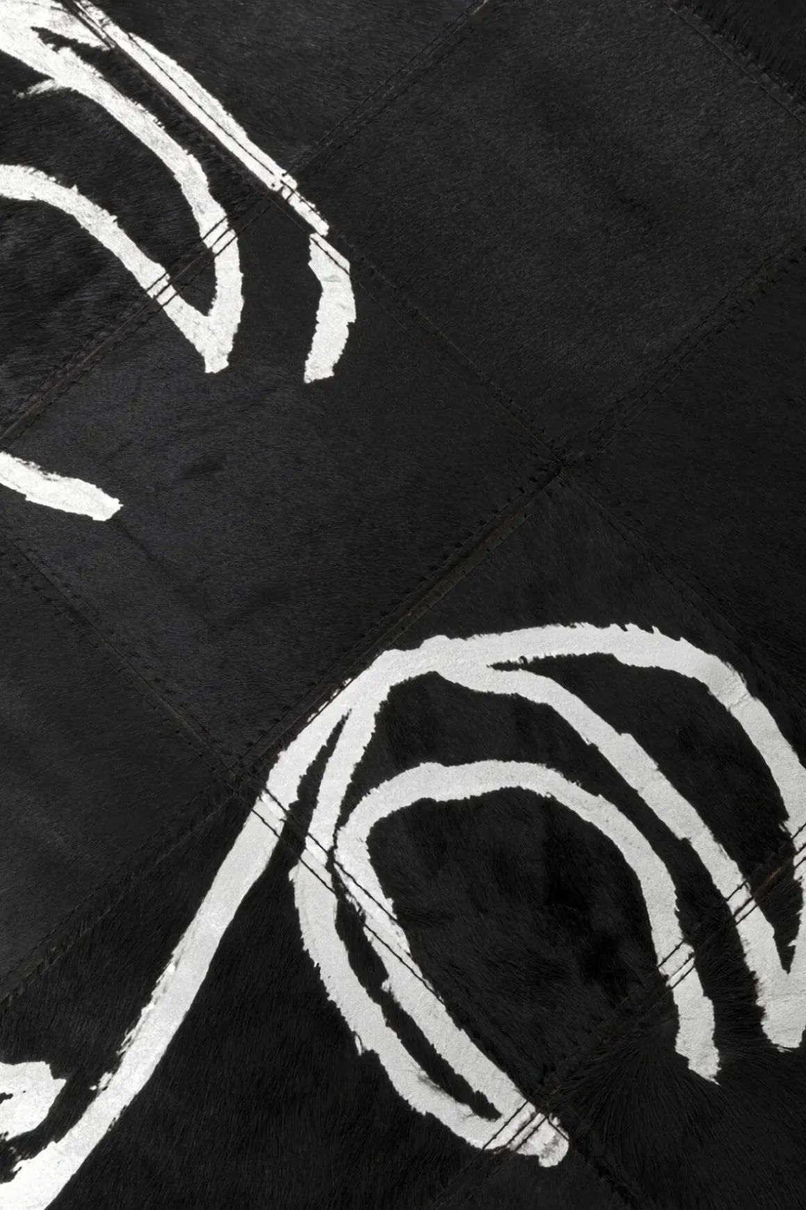 Matta Art Faces - Svart, 170x240cm - KARE Design