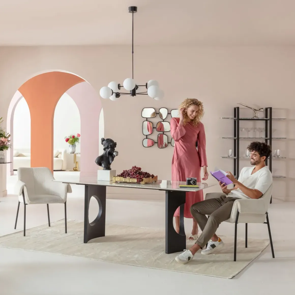 Matta Cosy - Creme, 300x200cm - KARE Design