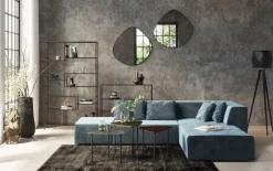 Matta Cosy Rocky - Svart, 240x170cm - KARE Design