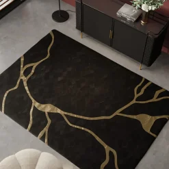 Matta Fulmine - Svart, 240x170cm - KARE Design