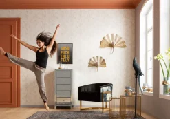 Matta Kelim Ornament - Brun/Grå/Svart, 240x170cm - KARE Design