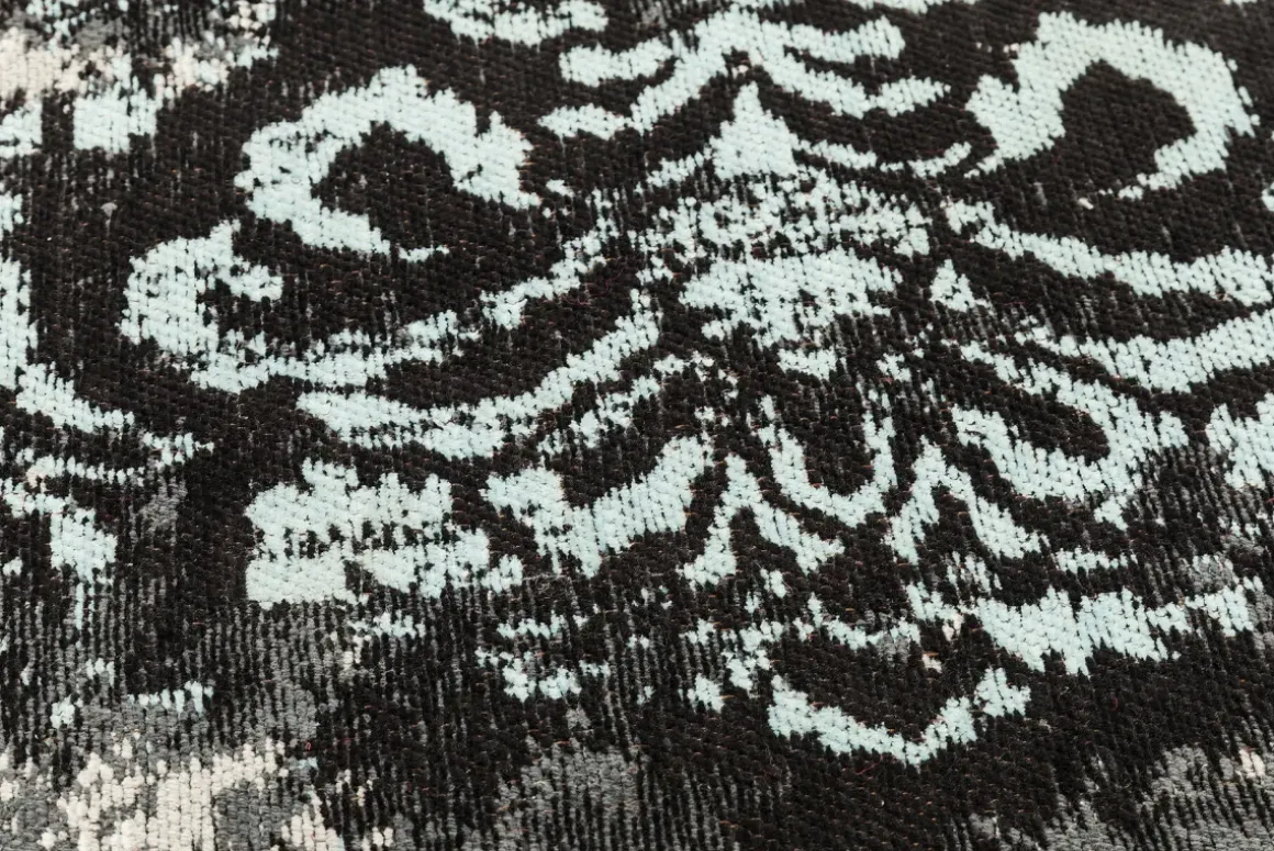 Matta Kelim Ornament - Turkos, 240x170cm - KARE Design
