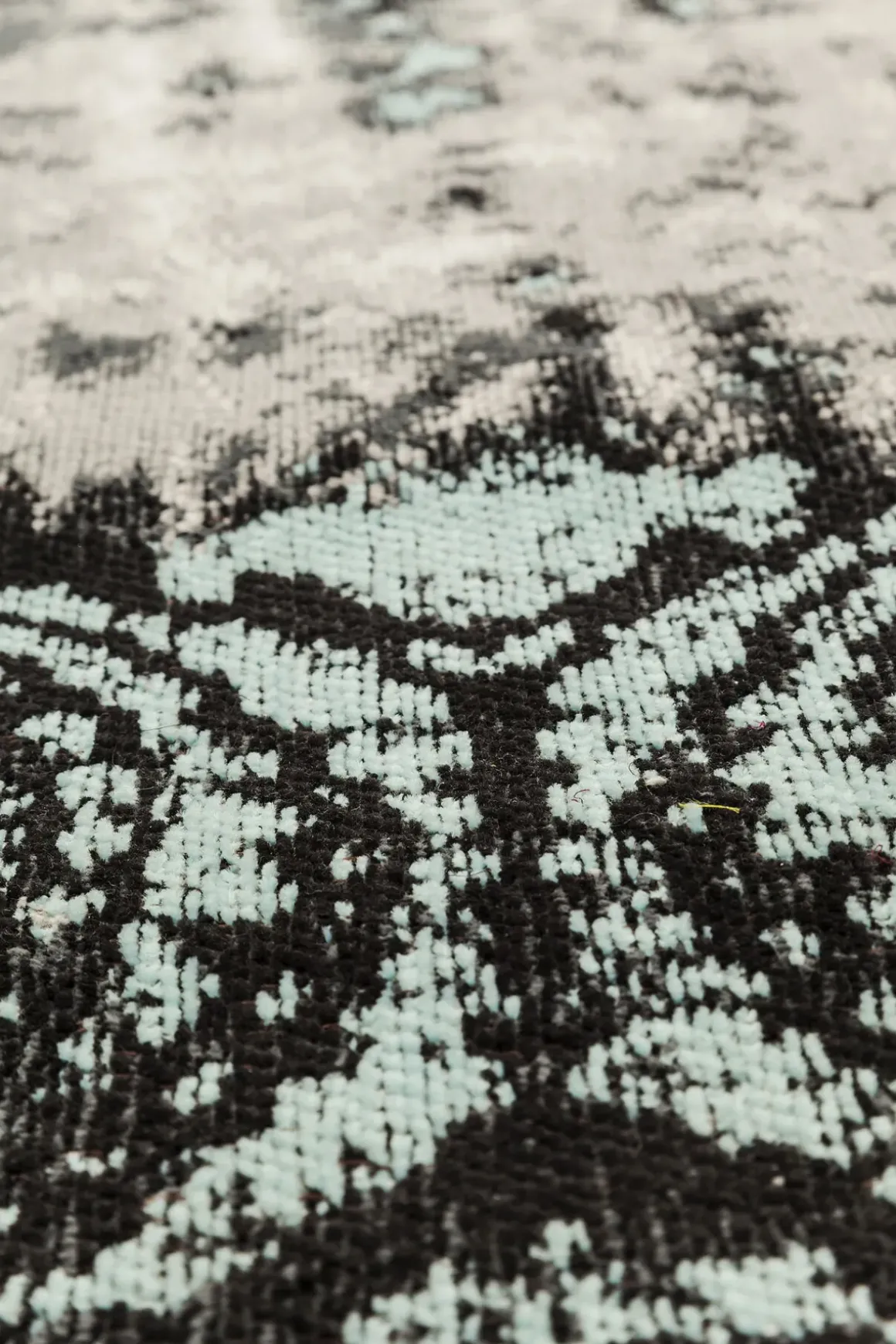 Matta Kelim Ornament - Turkos, 240x170cm - KARE Design
