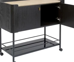 Milano Barvagn - Barskåp på Hjul, 93x96,5cm - KARE Design