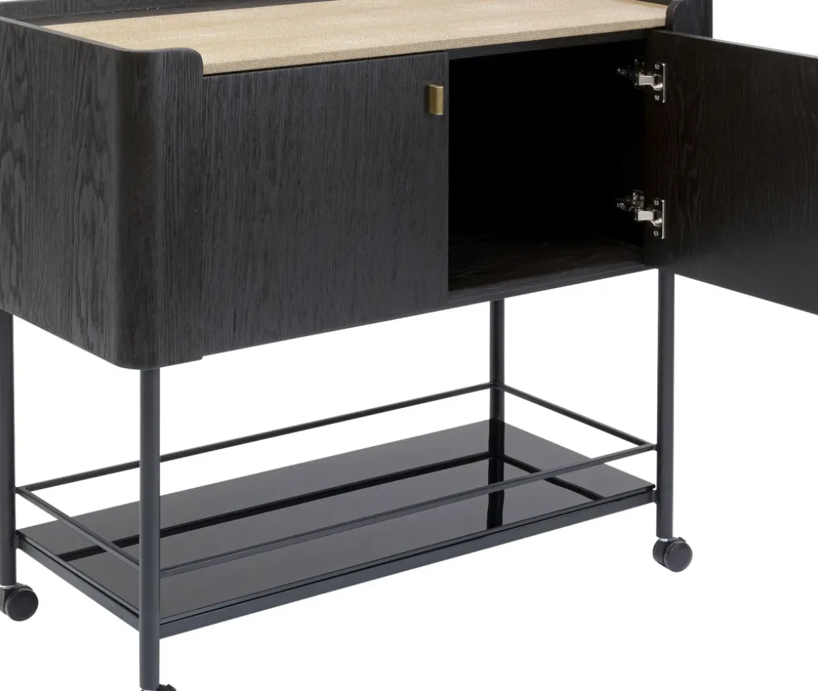 Milano Barvagn - Barskåp på Hjul, 93x96,5cm - KARE Design
