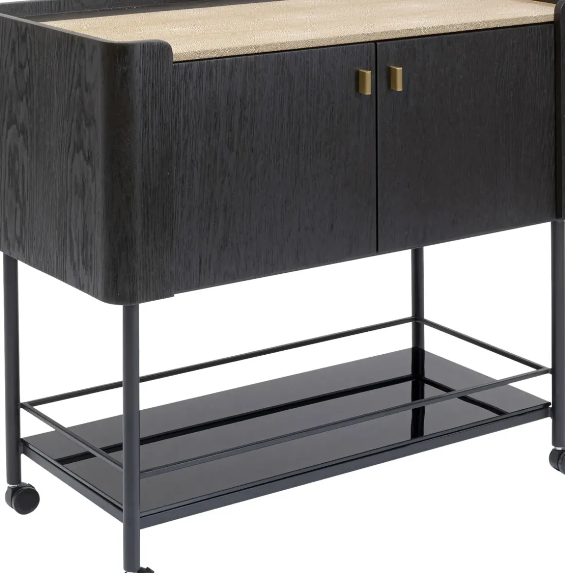 Milano Barvagn - Barskåp på Hjul, 93x96,5cm - KARE Design