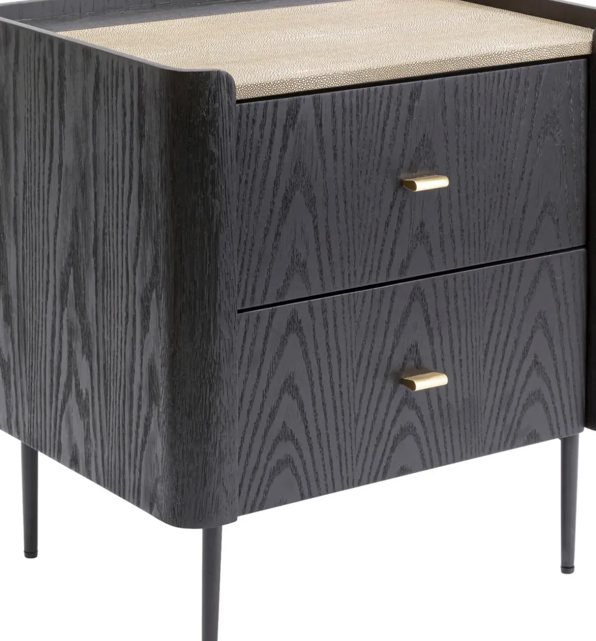 Milano Sängbord - Liten Byrå 2 Lådor - KARE Design