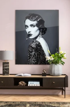 Milano TV-Bänk - Mörkt Trä, 55x200cm - KARE Design