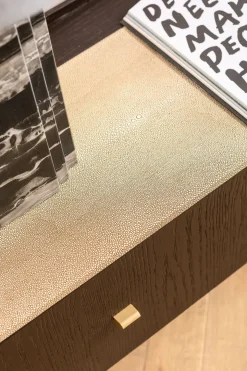 Milano TV-Bänk - Mörkt Trä, 55x200cm - KARE Design