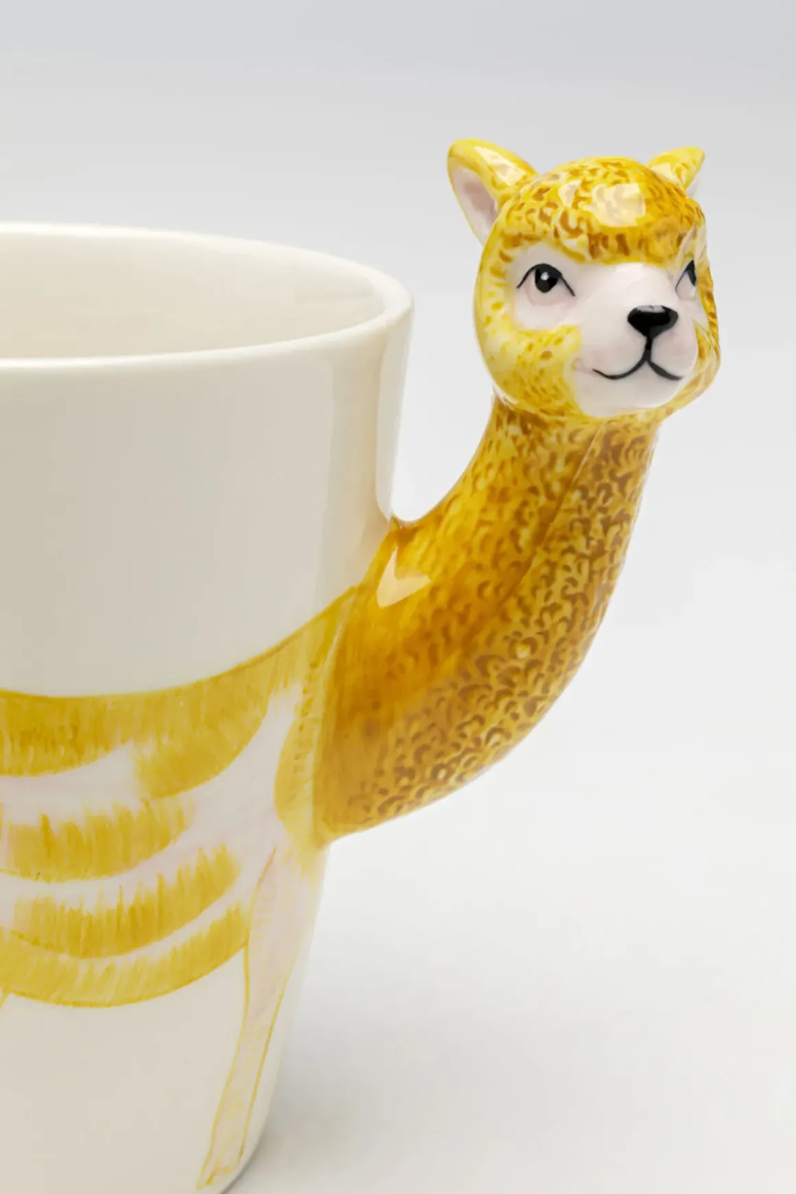 Mugg Funny Animal Alpaca - Alpacka, 12cm - KARE Design