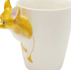Mugg Funny Animal Dog - Hund, 12cm - KARE Design